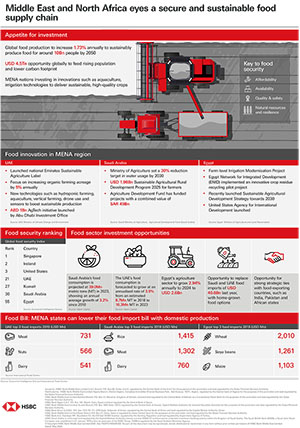 MENA food security infographic