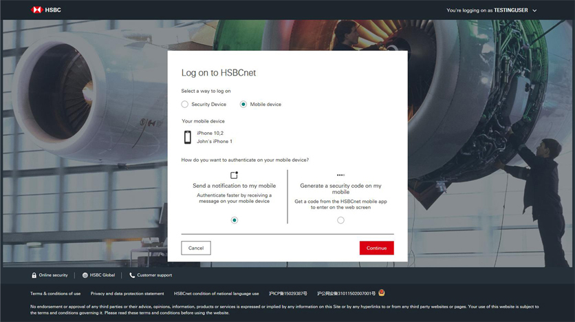 hsbcnet